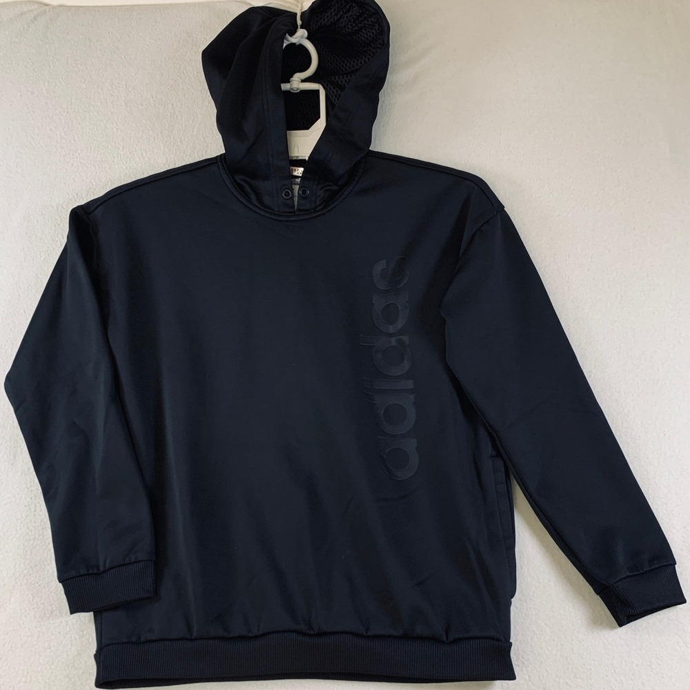 Adidas‎ AEROREADY Hoodie Men's Small Black Athletic Training Pullover Sweatshirt